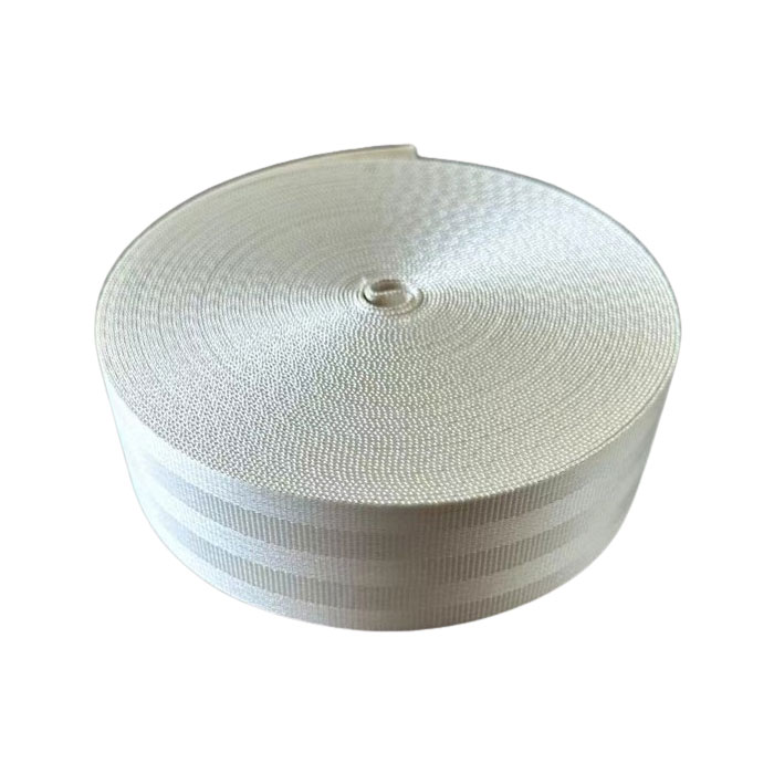 흰색 자동차 안전 벨트에 폴리에스테르 웨빙을 선택하는 이유는 무엇입니까?